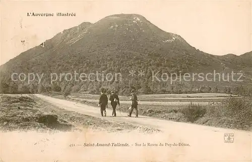 AK / Ansichtskarte Saint Amant Tallende Sur la route du Puy de Dome Saint Amant Tallende