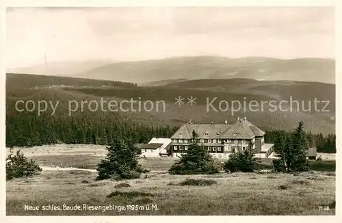 AK / Ansichtskarte Ober Schreiberhau Neue schlesische Baude im Riesengebirge Ober Schreiberhau