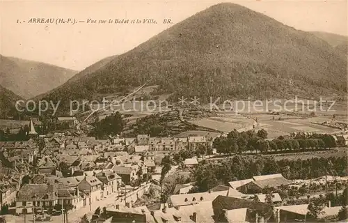 AK / Ansichtskarte Arreau Vue sur le Bedat et la Ville Arreau