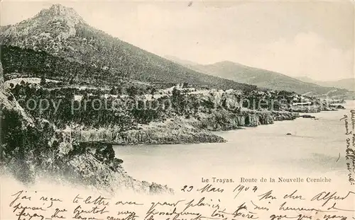 AK / Ansichtskarte Le_Trayas Route de la Nouvelle Corniche Le_Trayas