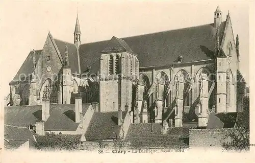 AK / Ansichtskarte Clery_Dijon La Basilique facade nord Clery_Dijon