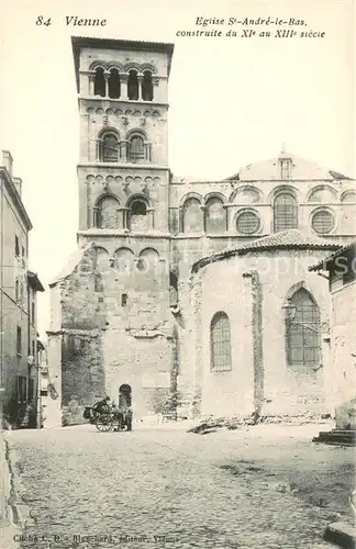 AK / Ansichtskarte Vienne_Isere Eglise Saint Andre le Bas Vienne Isere