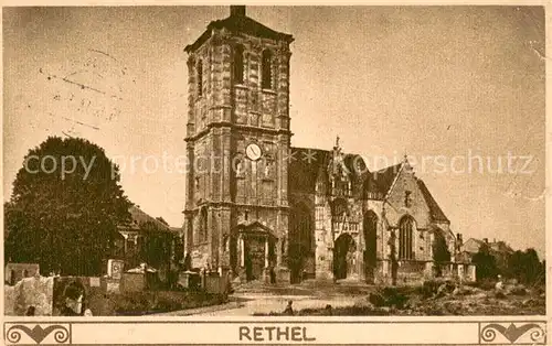 AK / Ansichtskarte Rethel_Ardennes Eglise Rethel Ardennes