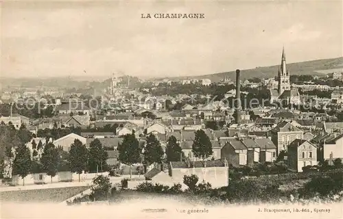 AK / Ansichtskarte Troyes_Aube Vue generale Troyes Aube