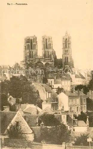 AK / Ansichtskarte Laon_Aisne Vue partielle Laon_Aisne