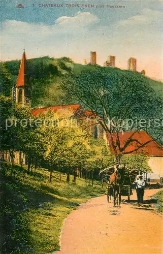 AK / Ansichtskarte Haussern_Heussern Chateaux Trois Exen 