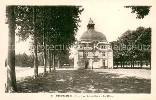 AK / Ansichtskarte Richelieu Le Chateau Le Dome Richelieu