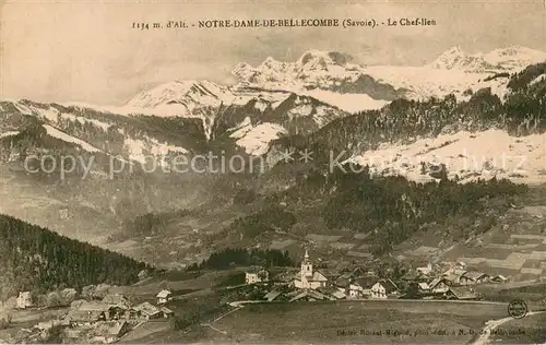 AK / Ansichtskarte Notre Dame de Bellecombe Le Chef lieu Notre Dame de Bellecombe