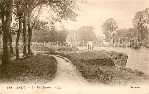 AK / Ansichtskarte Brest_29 Les Fortifications 