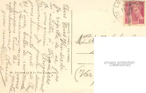 AK / Ansichtskarte Luceram Vue d ensemble Luceram