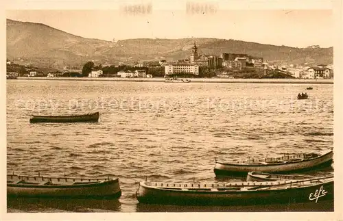 AK / Ansichtskarte Hendaye_64 Vue prise de lembarcadere sur fontarabie 