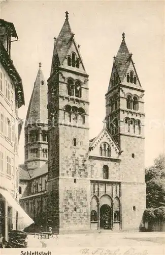 AK / Ansichtskarte Schlettstadt Kirche Schlettstadt