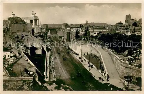 AK / Ansichtskarte Roma_Rom Via dell Impero Roma_Rom