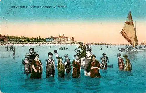 AK / Ansichtskarte Rimini Spiaggia di Rimini Rimini