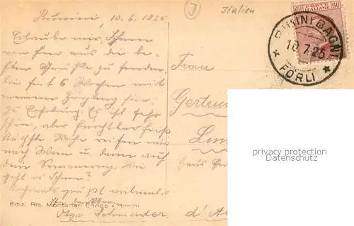 AK / Ansichtskarte Rimini Spiaggia di Rimini Rimini