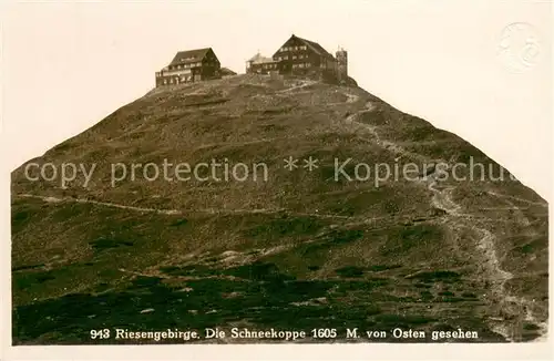 AK / Ansichtskarte Riesengebirge_Schlesischer_Teil Schneekoppe  