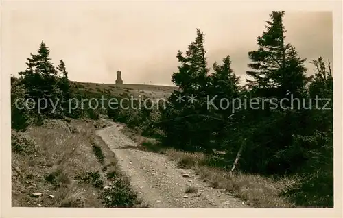 AK / Ansichtskarte Altvatergebirge Der Altvaterturm Altvatergebirge