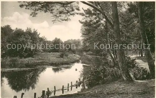 AK / Ansichtskarte Horst_Seebad_Niechorze Kleiner Teich Horst_Seebad_Niechorze