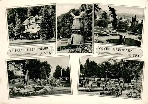 AK / Ansichtskarte Spa_Liege Le Parc de Sept Heures Molen Zeven Urenpark Spa_Liege