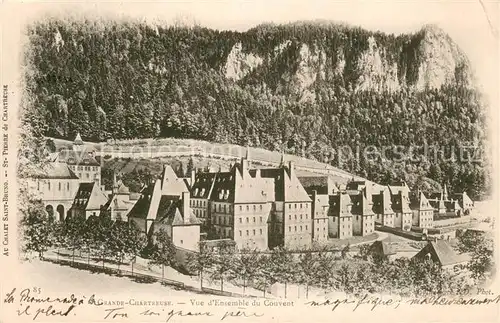 AK / Ansichtskarte Grande_Chartreuse Vue d ensemble du couvent Grande Chartreuse