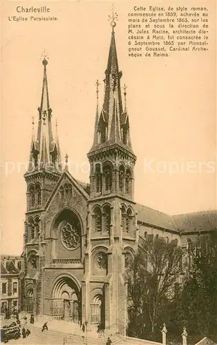 AK / Ansichtskarte Charleville Mezieres_08 Eglise Paroissiale 