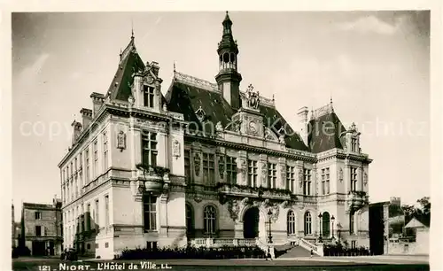 AK / Ansichtskarte Niort_79 Hotel de Ville Rathaus 