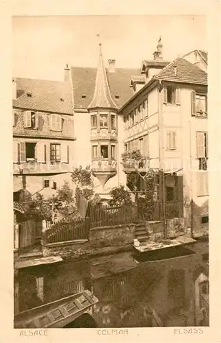 AK / Ansichtskarte Colmar_68 Maison Mergenthaler a la Lauch XVI siecle Historisches Gebaeude 