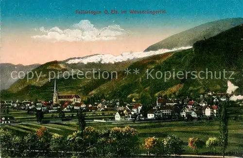 AK / Ansichtskarte Felleringen Ort im Wesserlingertal Vogesen Felleringen
