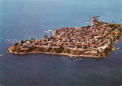 AK / Ansichtskarte Nessebre_Nessebar_Nessebyr Fliegeraufnahme 