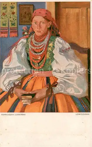 AK / Ansichtskarte Lowicz_Lowitsch Franciszek Lubienski Kuenstlerkarte 