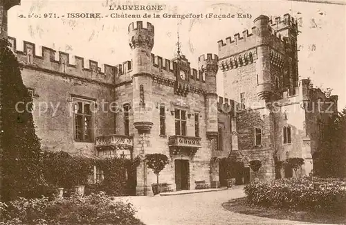 AK / Ansichtskarte Issoire Chateau de la Grangefort facade est Issoire