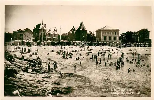 AK / Ansichtskarte Le_Croisic Plage de Port Lin Le_Croisic