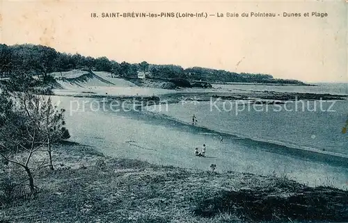 AK / Ansichtskarte Saint Brevin les Pins La Baie du Pointeau les dunes et la plage Saint Brevin les Pins