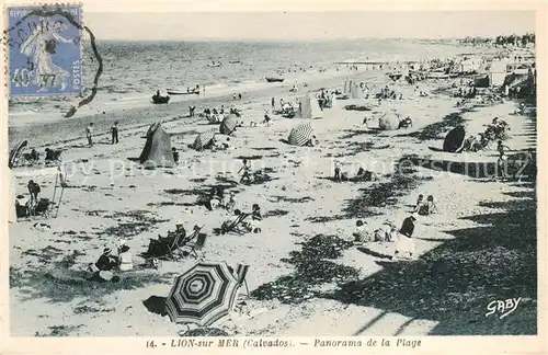 AK / Ansichtskarte Lion sur Mer Panorama de la plage Lion sur Mer