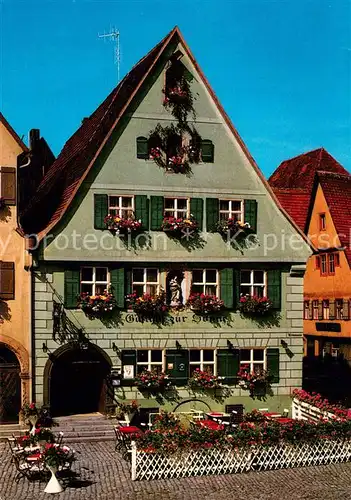 AK / Ansichtskarte Dinkelsbuehl Gasthof Sonne Dinkelsbuehl