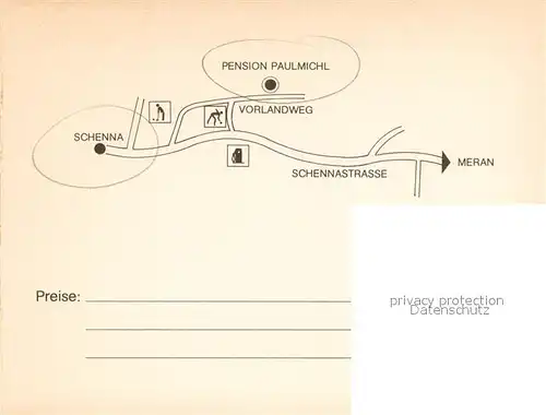 AK / Ansichtskarte Schenna_Meran Pension Paulchichl Schenna Meran