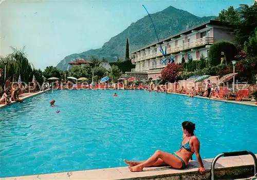 AK / Ansichtskarte Limone_sul_Garda Hotel Ideal Limone_sul_Garda