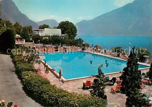 AK / Ansichtskarte Limone_sul_Garda Hotel Ideal Pool Limone_sul_Garda