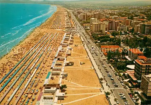 AK / Ansichtskarte Riccione Strand Fliegeraufnahme Riccione