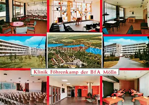 AK / Ansichtskarte Moelln_Lauenburg Klinik Foehrenkamp der BfA  Moelln_Lauenburg