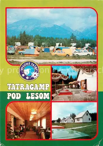 AK / Ansichtskarte Javorina Tatracamp Pod Lesom Javorina