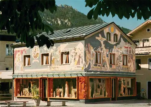 AK / Ansichtskarte Oberammergau Passionsspieldorf Haus Heinzeller Oberammergau