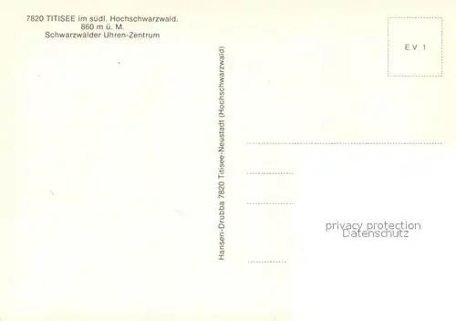 AK / Ansichtskarte Titisee Neustadt Schwarzwaelder Uhren Zentrum Titisee Neustadt