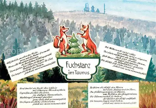 AK / Ansichtskarte Fuchstanz_Taunus Caldcafe Restaurant Fuchstanz Fuchstanz_Taunus