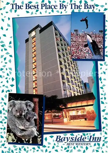AK / Ansichtskarte San_Diego_California Hotel Bayside Inn Walshow 