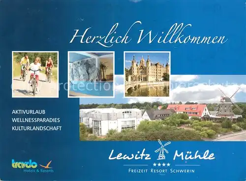 AK / Ansichtskarte Schwerin_Mecklenburg Freizeit Resort Lewitz Muehle Schwerin_Mecklenburg