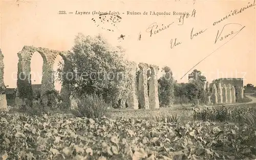 AK / Ansichtskarte Luynes_Indre et Loire Ruines de l Aqueduc Romain Luynes Indre et Loire