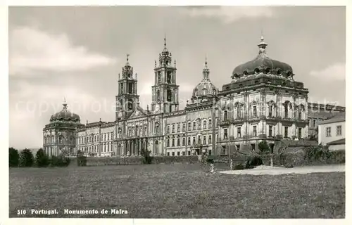 AK / Ansichtskarte Mafra Monumento Palacio Nacional Mafra