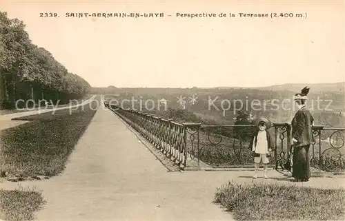 AK / Ansichtskarte Saint Germain en Laye Perspective de la Terrasse Saint Germain en Laye