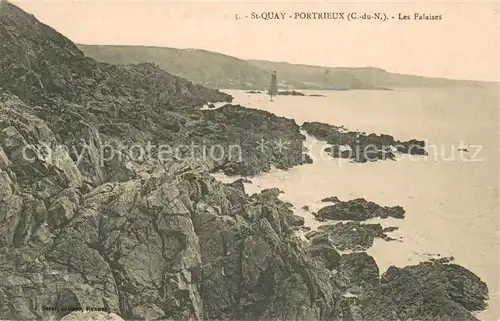 AK / Ansichtskarte Saint Quay Portrieux Les falaises Saint Quay Portrieux